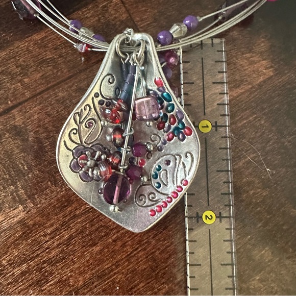 NWT Chicos necklace & earring set - Picture 8 of 9